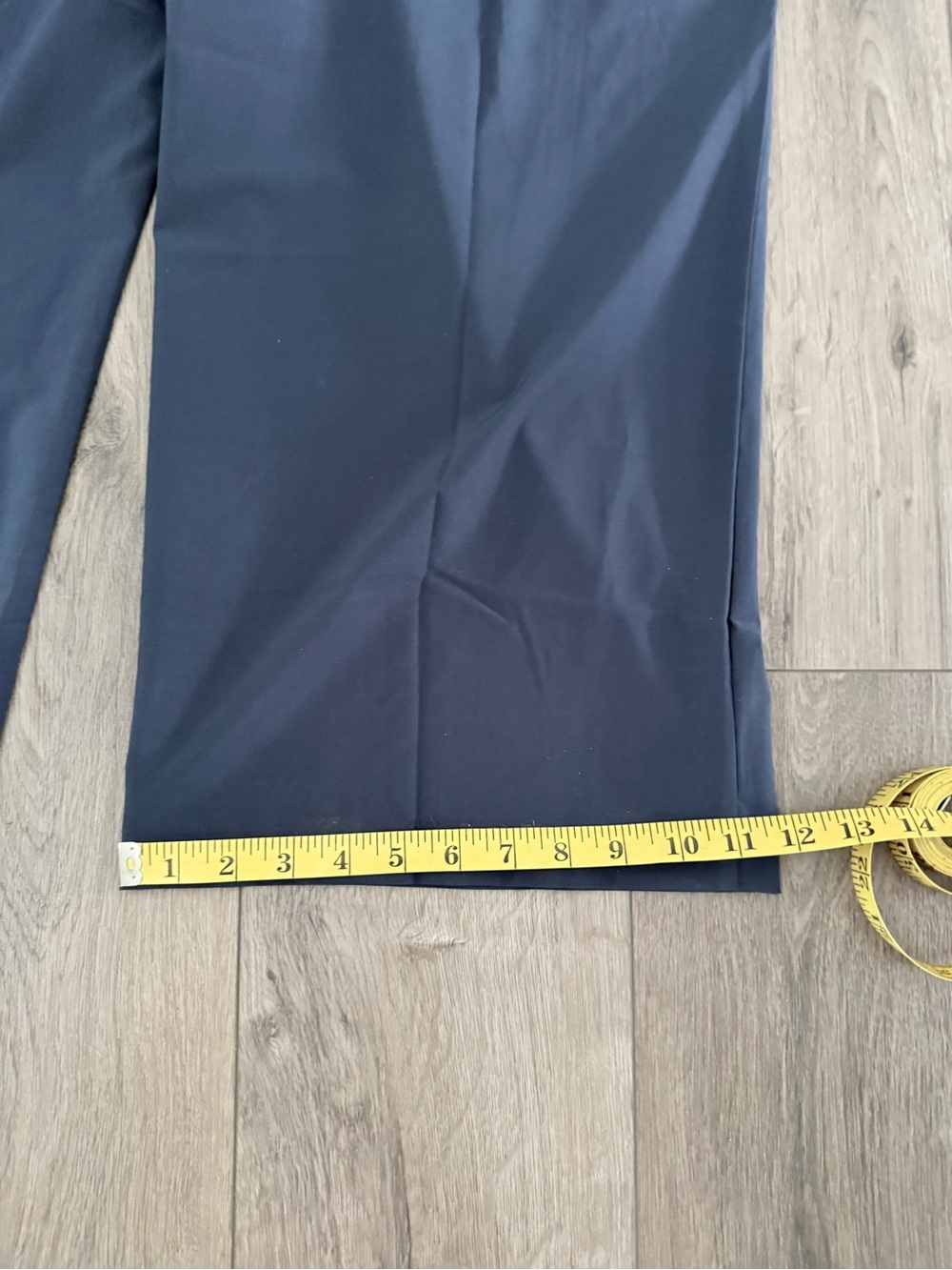 Active Zone Jumpsuit. Navy Size 1x - back has elastic waist - Picture 8 of 15